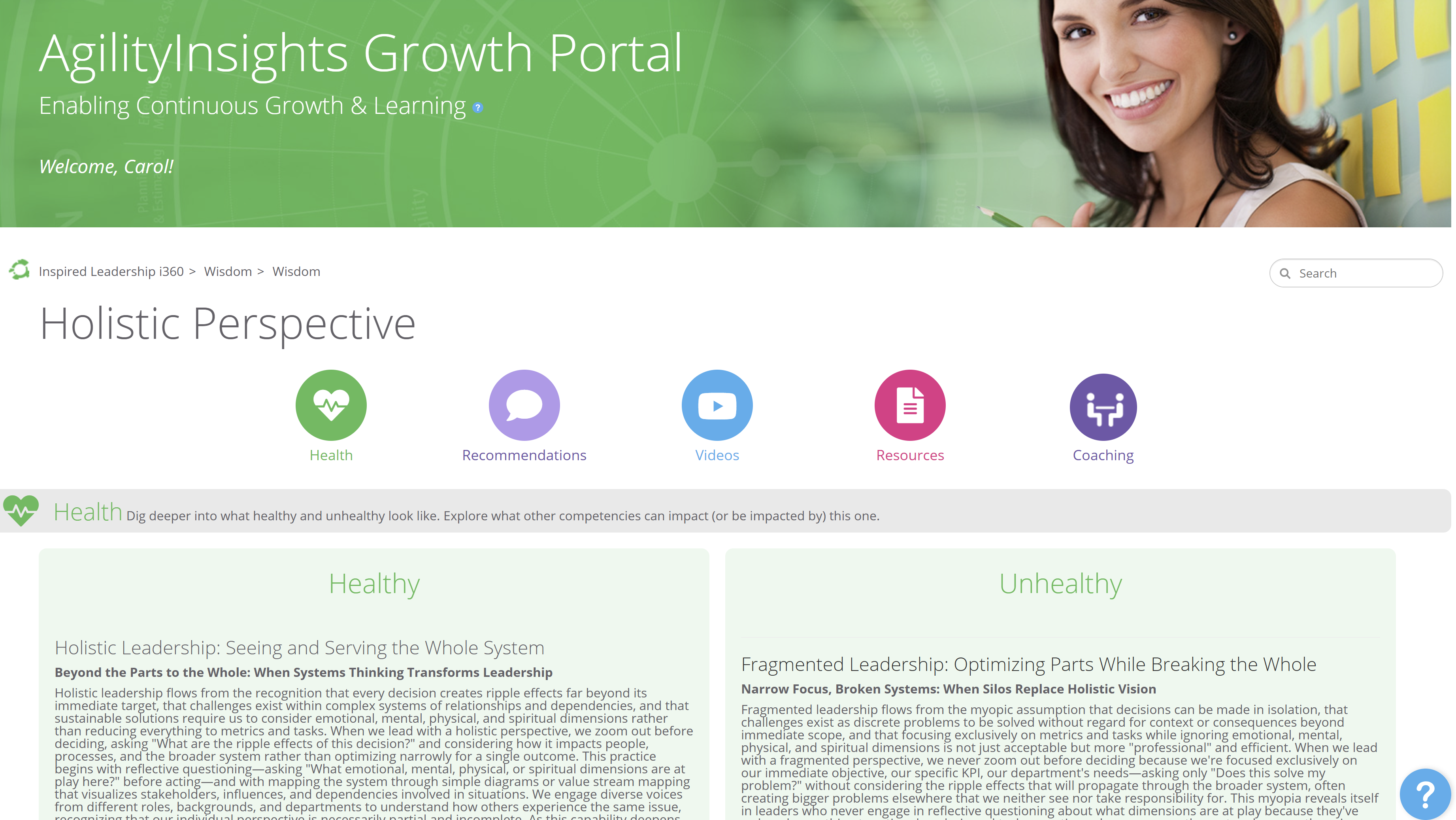 Individual 360 Degree Assessment and Growth Planning